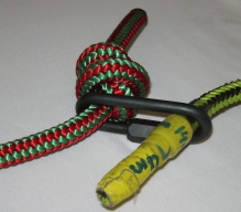 Seilende mit Verdickung in Schraubglied