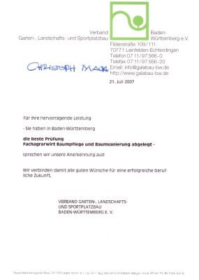 Urkunde